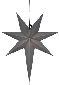 Star Trading Ozen Papierstern 55cm hängend grau 1x E14