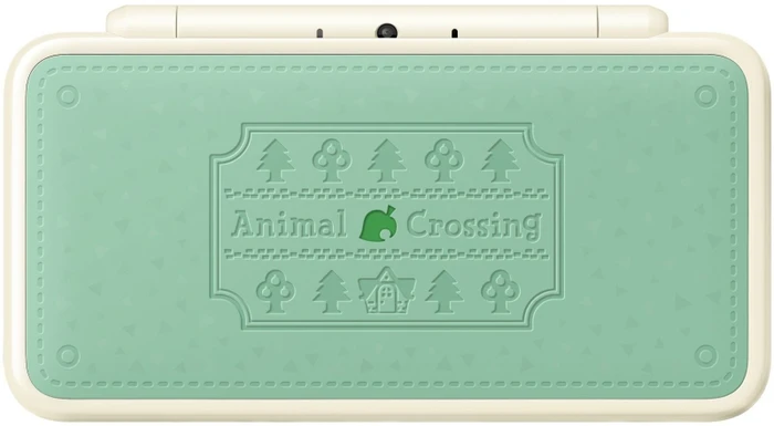 Nintendo New 2DS XL Animal Crossing Bundle grün/beige