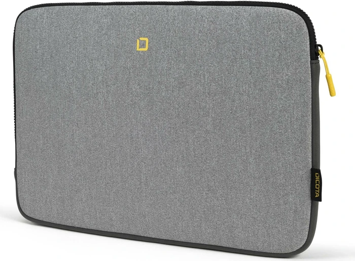 Dicota Skin Flow 13-14.1" Schutzhülle, grey/yellow
