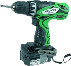 Hitachi DS14DFL Akku-Bohrschrauber inkl. Koffer + 2 Akkus 1.5Ah