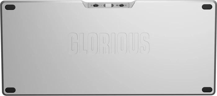 Glorious GMMK 3 Pro Wireless 75% Pre-built Gaming Keyboard, silber, LEDs RGB, Glorious Fox MX, USB, US