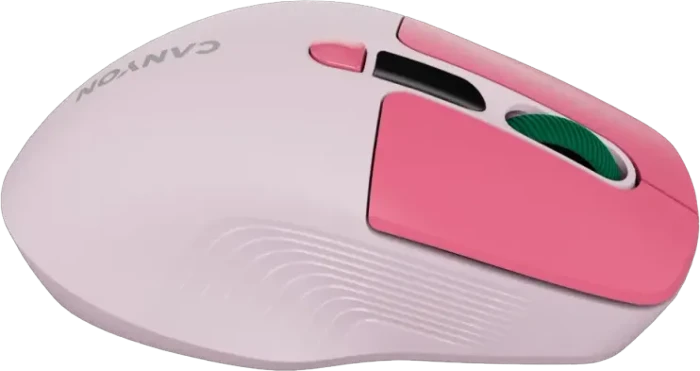 Canyon MW-26 Wireless Mouse rosa, USB/Bluetooth