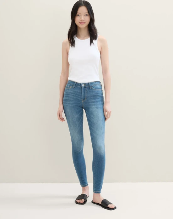Tom Tailor 3 Sizes in 1 Nela Extra Skinny Jeans Jeans used light stone blue denim (Damen)