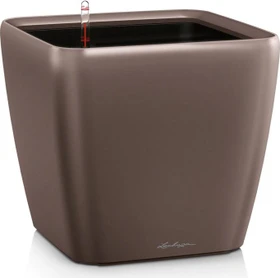Lechuza Quadro LS 43 All-in-One Set espresso metallic