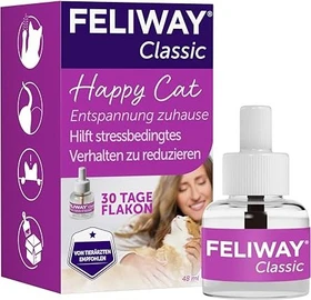 CEVA Feliway Classic Happy Home Refill, Pheromon, 48ml