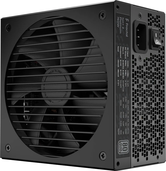Fractal Design Ion+ 2 Platinum 760W, ATX 2.52