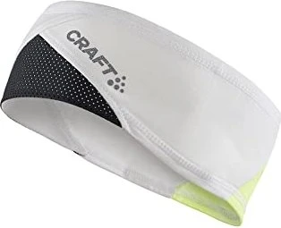 Craft ADV Lumen Fleece Stirnband ash white/flumino