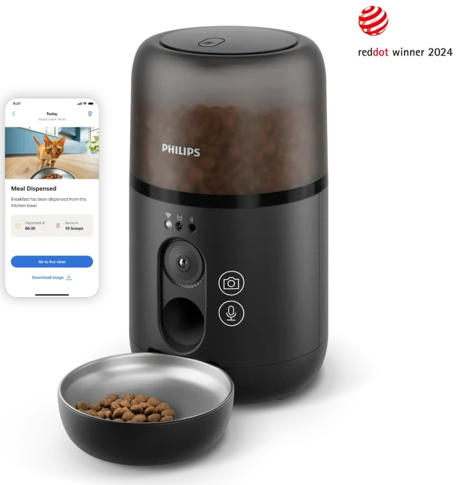 Philips Pet 5000 Series, Futterautomat, 4.5l, schwarz