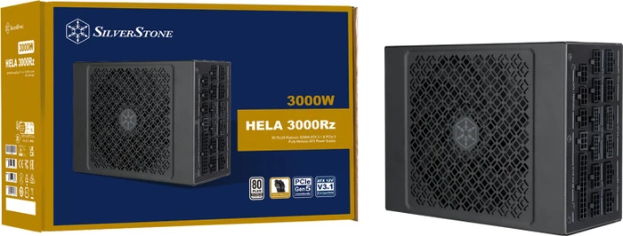 SilverStone HELA 3000Rz Platinum 3000W, ATX 3.1