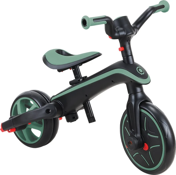 Globber Explorer Trike Foldable 4in1 olive