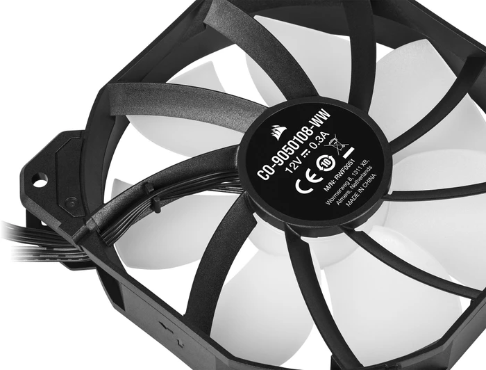 Corsair SP Series iCUE SP120 RGB Elite, schwarz, 120mm