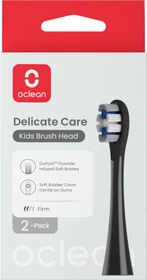 Oclean Kids Delicate Care Ersatzbürste schwarz,     2 Stück
