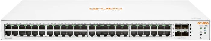 HPE Aruba Instant On 1830 Rackmount Gigabit Smart Switch, 48x RJ-45, 4x SFP