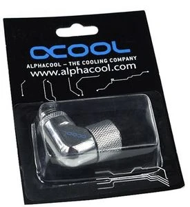 Alphacool HF Schraubanschluss 90°, chrome