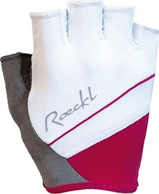 Roeckl Denice Fahrradhandschuhe weiß/himbeere (Damen)