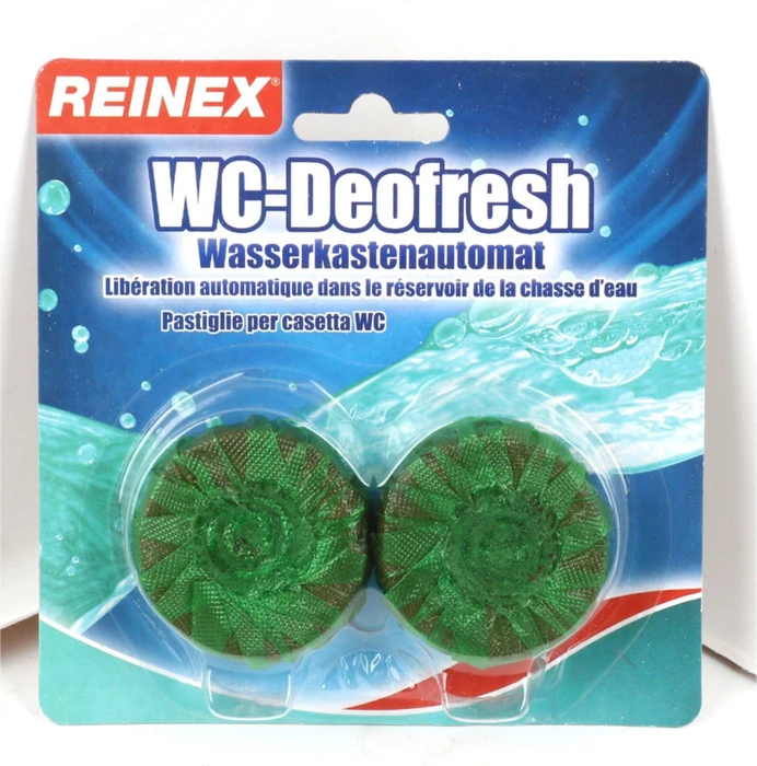 Reinex Fresh Lemon WC-Duftspüler, 2 Stück