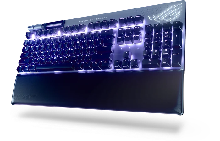 ASUS ROG Strix Flare II Animate, PBT, ROG NX RED, USB, DE
