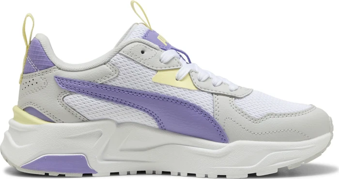 Puma Trinity Lite puma white/lavender alert/glacial grey (Junior)