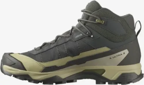 Salomon X Ultra 5 Mid GTX peat/gray green/blue nights (Herren)