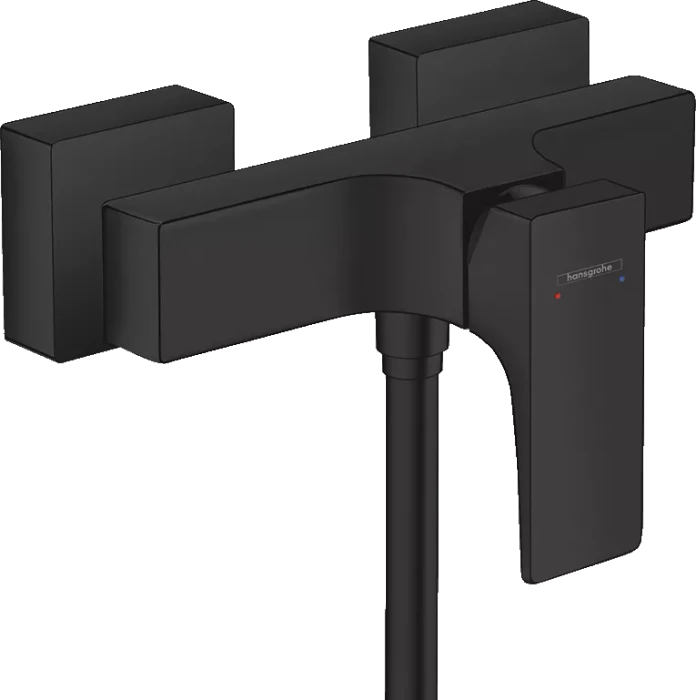 Hansgrohe Metropol Brausemischer Aufputz mit Hebelgriff mattschwarz