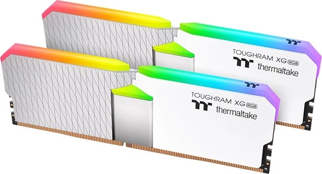 Thermaltake Toughram XG RGB Memory White UDIMM 32GB Kit, DDR4-4000, CL19-23-23-42