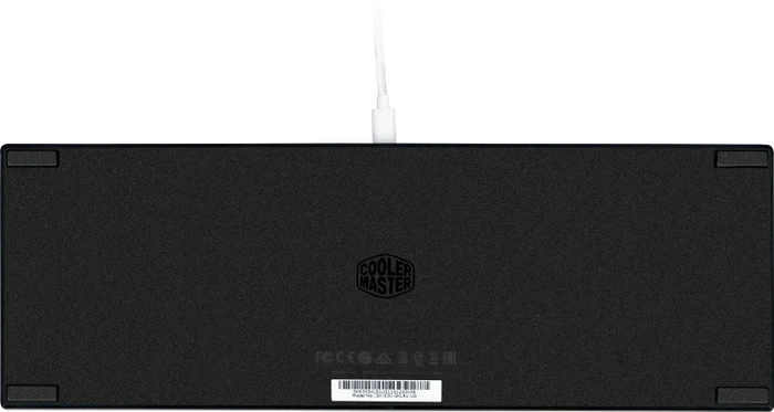 Cooler Master SK630 Tenkeyless, LEDs RGB, White Limited Edition, MX LOW PROFILE RGB RED, USB, DE