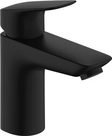 Hansgrohe Logis 100 Waschbeckenarmatur mit Push-Open Ablaufgarnitur