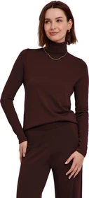 Falke Casual Wool Rollkragen Pullover dark choco (Damen)