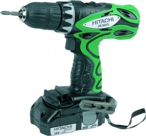 Hitachi DS18DFL Akku-Bohrschrauber inkl. Koffer + 2 Akkus 1.5Ah