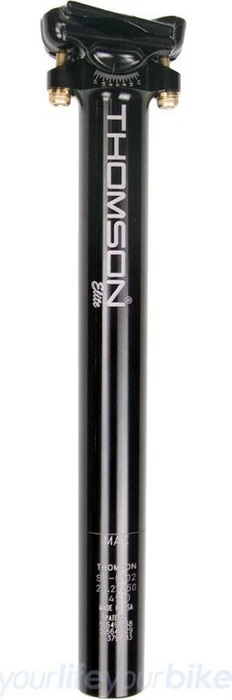 Thomson Elite 31.6mm/410mm 0mm Setback Sattelstütze schwarz