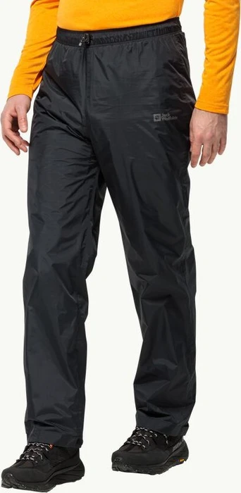 Jack Wolfskin Rainy Day Hose lang schwarz