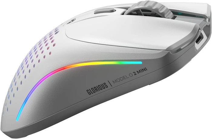 Glorious Model O 2 Mini Wireless weiß matt, USB/Bluetooth