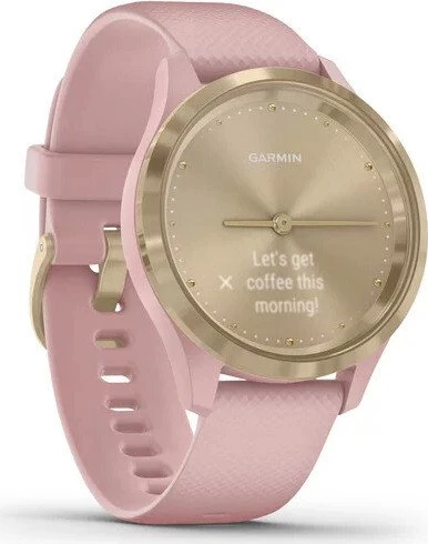 Garmin vivomove 3S Aktivitäts-Tracker dust rose/light gold
