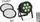 Eurolite Set LED IP PAR 7x9W SCL Spot + 2x Diffusorscheibe (20000672)