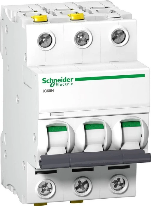 Schneider Electric Leitungsschutzschalter iC60N 3P 2A B
