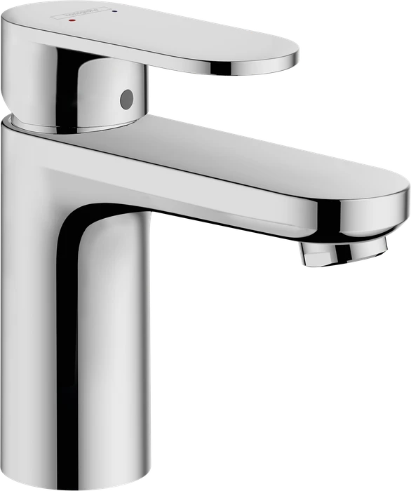 Hansgrohe Vernis Blend Waschbeckenarmatur 100 mit Zugstangen-Ablaufgarnitur chrom