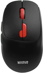 Marvo Scorpion M809W Wireless Gaming Mouse schwarz, USB/Bluetooth (M809W-BK)
