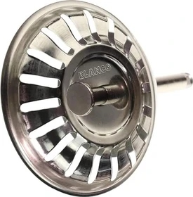Blanco Siebkörbchen 79mmØ mit Hubstange 8x61mm für Spülbecken