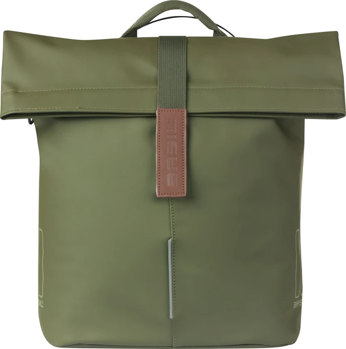 Basil City Shopper MIK Studs Gepäcktasche moss green