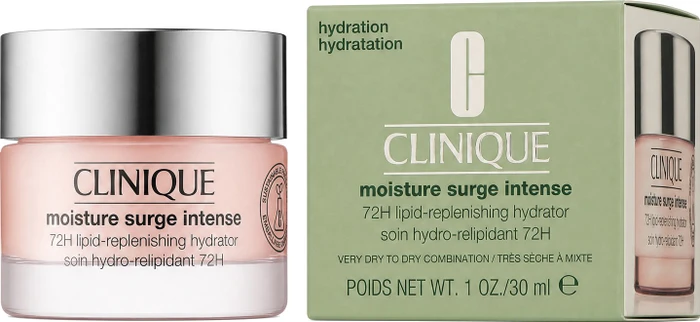 Clinique Moisture Surge Intense 72H Lipid-Replenishing Hydrator Gesichtscreme, 30ml