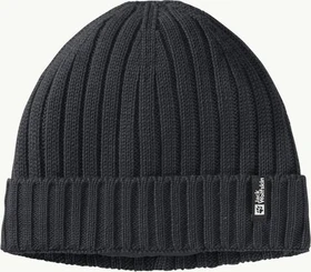 Jack Wolfskin Rib Knit Beanie schwarz