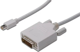 Digitus miniDisplayPort [Stecker] DVI Kabel, 2m (DK-340305-020-W)