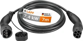 Lapp Mobility Standard Ladekabel Typ 2 schwarz, 7.4kW, 7m