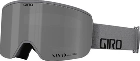 Giro Axis grey wordmark/vivid onyx-vivid infrared