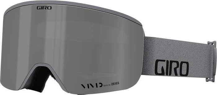 Giro Axis grey wordmark/vivid onyx-vivid infrared