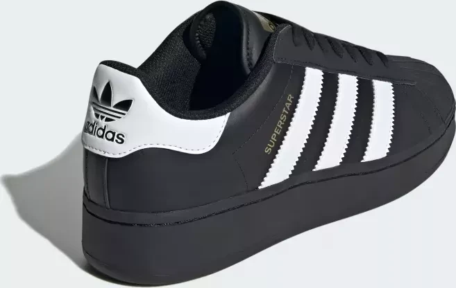 adidas Superstar XLG core black/cloud white/gold metallic (Herren)