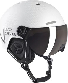 Black Crevice Sölden Helm white/carbon black