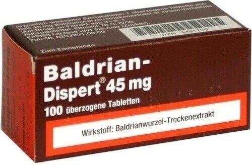 Baldrian Dispert 45 mg, 100 St