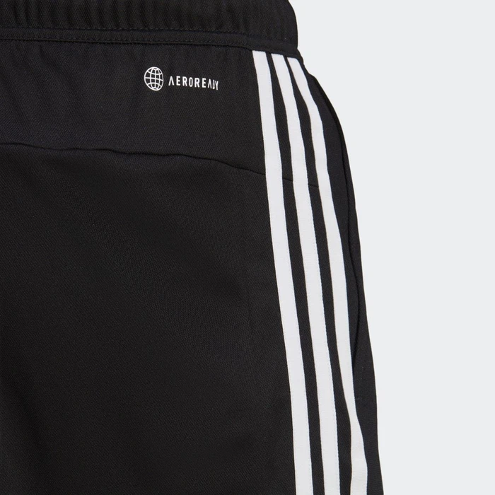 adidas Train Essentials Piqué 3-Streifen Trainingshose kurz schwarz/weiß (Herren)