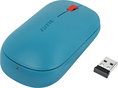Leitz Cosy SureTrack kabellose Maus blau, USB/Bluetooth
